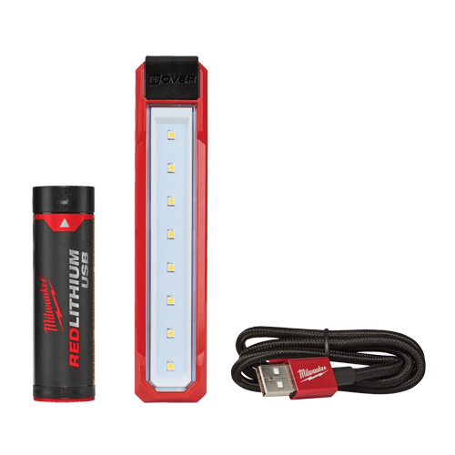 Projecteur de poche USB Rover, DEL, 445 lumens, 2 hres de fonctionnement, Bloc-pile Rechargeable, Plastique FMT Sales Ltd