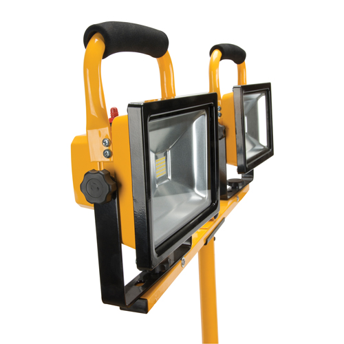 Twin-Head Work Light, LED, 40 W, 4800 Lumens, Aluminum Housing FMT Sales Ltd