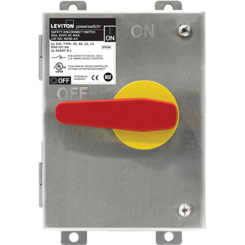 Stainless Steel Disconnect Switch FMT Sales Ltd