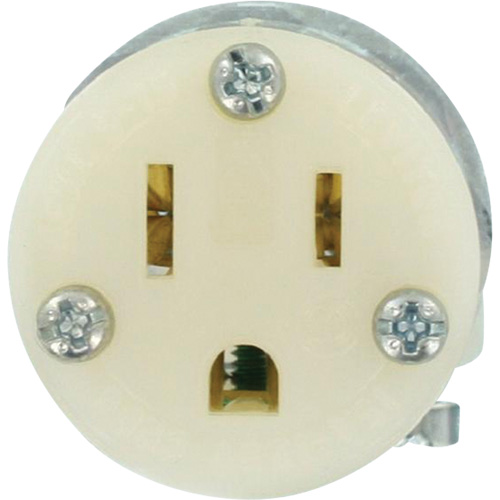 Connecteur de prise de rallonge de qualit&eacute; hospitali&egrave;re, 5-15R, Nylon FMT Sales Ltd