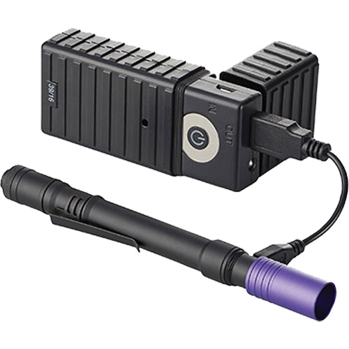Stylus Pro&reg; USB UV Penlight, LED, Aluminum Body, Rechargeable Batteries, Included FMT Sales Ltd