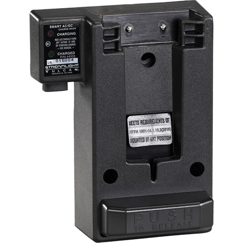 Support de recharge CA/CC intelligent pour les lampes de poche de la s&eacute;rie Vulcan FMT Sales Ltd