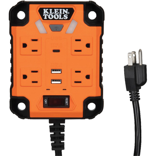 Powerbox 1 Magnetic Power Strip, 4 Outlet(s), 5', 120 V FMT Sales Ltd