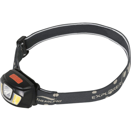 JUHL-250 Lampe frontale DMS XPG, DEL, 250 lumens, 3 hres de fonctionnement, piles Rechargeable FMT Sales Ltd