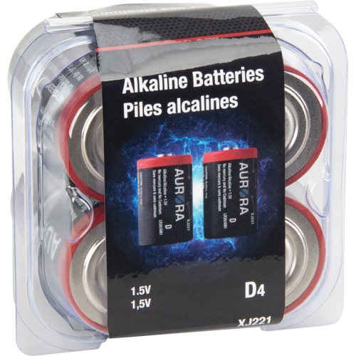 Piles alcalines industrielles, D, 1,5 V FMT Sales Ltd