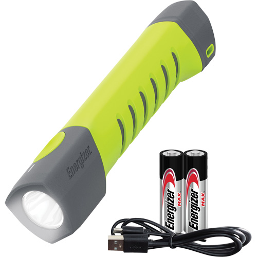 Medium Pro Series Hybrid Handheld Flashlight, LED, 1000 Lumens, AAA/Rechargeable Batteries FMT Sales Ltd