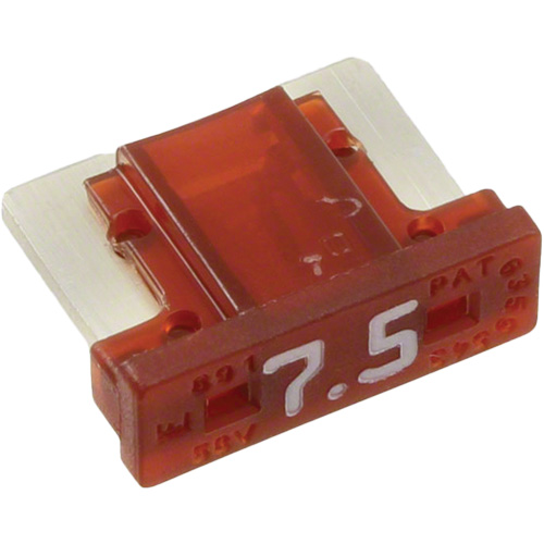 Fusible &agrave; lames pour automobiles LP de la s&eacute;rie MINI, Cartouche, 7,5 A, 58 V FMT Sales Ltd