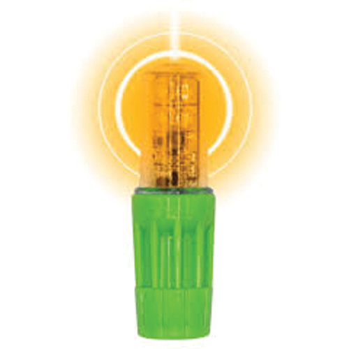 Lampe &agrave; DEL tr&egrave;s lumineuse Rocket II pour les fouets d'avertissement style &agrave; douille 1156, Clignotement, Ambr&eacute;e FMT Sales Ltd