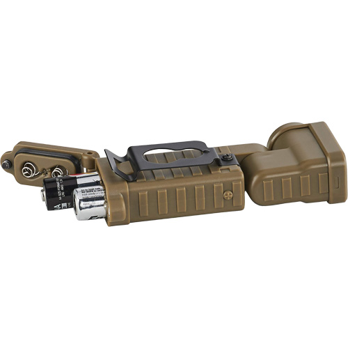 Lampe militaire haute puissance &agrave; deux carburants Sidewinder X avec t&ecirc;te basculante, DEL, 275 lumens, Piles AA FMT Sales Ltd