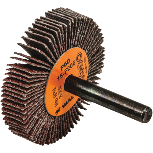 Coolcut Flap Wheel, Aluminum Oxide, 60 Grit, 2" x 3/8" x 1/4" FMT Sales Ltd