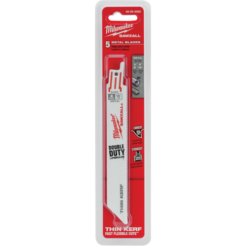 Sawzall&reg; Metal-Cutting Blade, Bi-Metal, 10 TPI, 6" L FMT Sales Ltd