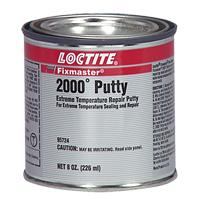 Fixmaster&reg; 2000° Putty, 8 oz., Cartridge, Silver FMT Sales Ltd