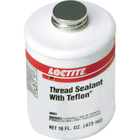 Thread Sealant with PTFE, Brush-Top Can, 473 ml, -51° C - 149° C/-59.8° F - 300.2° F FMT Sales Ltd