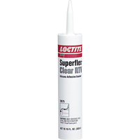 Superflex RTV Silicone Adhesive Sealant, Cartridge, White FMT Sales Ltd