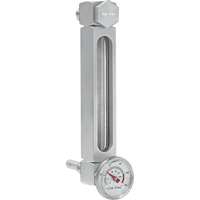 Indicateur de niveau &agrave; liquide en Aluminium, Filet&eacute;, 10" lo, 205°F (96,11° C) FMT Sales Ltd