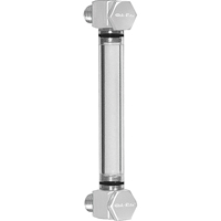 Indicateur de niveau &agrave; liquide en Rond Nylon, Filet&eacute;, 12" lo, 205°F (96,11° C) FMT Sales Ltd