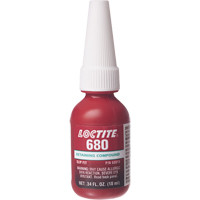 680 High Strength/Low-Viscosity Retaining Compounds, 10 ml, Bottle, Green FMT Sales Ltd