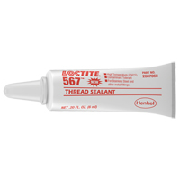 567 High Temperature Thread Sealant, Tube, 6 ml, -53.88° C - 204° C/-65° F - 400° F FMT Sales Ltd