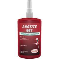 Loctite&reg; 661 Retaining Compound, 250 ml, Bottle, Yellow FMT Sales Ltd