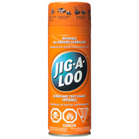 Lubrifiant &agrave; vaporiser Jig-A-Loo, Canette a&eacute;rosol FMT Sales Ltd