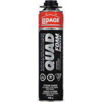 Quad&reg; Foam Window & Door Installation Foam, Aerosol Can, Tan FMT Sales Ltd