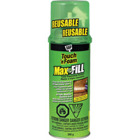 Touch 'n Foam&reg; Max Fill Triple Expanding Sealant, 340 g, Aerosol Can, Cream FMT Sales Ltd