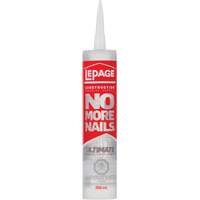 Adh&eacute;sif pour la construction No More Nails FMT Sales Ltd