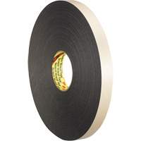 Double-Coated Foam Tape, 33 m (108') L x 12.7 mm (1/2") W, 62 mils, Polyethylene FMT Sales Ltd