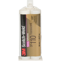 Scotch-Weld Adhesive, 1.64 fl. oz., Dual Cartridge, Two-Part, Clear FMT Sales Ltd