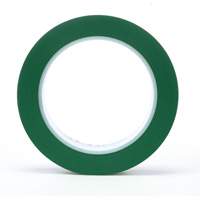 471 Vinyl Tape, 25.4 mm (1") W x 32.9 m (108') L, 5.2 mils, Green FMT Sales Ltd