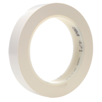 Ruban en vinyle 471, 25,4 mm (1") la x 32,9 m (108') lo, 5,3 mils, Blanc FMT Sales Ltd