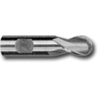 Weldon Shank Ball End Slot Drill Bit, 3/32" Dia., 1-7/8" L, 1/4" Shank, High Speed Cobalt FMT Sales Ltd