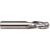 Fraise en bout sph&eacute;rique, 1/8" dia., 4 cannelures, Carbure FMT Sales Ltd
