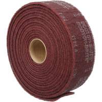 Ruban de nettoyage et de finition Scotch-Brite, Fin, 4" la x 30' lo FMT Sales Ltd