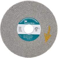 Scotch-Brite EXL Deburring Wheels, 6" x 1", 1" Arbor, Aluminum Oxide FMT Sales Ltd