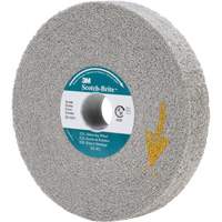 Scotch-Brite EXL Deburring Wheels, 6" x 1", 1" Arbor, Aluminum Oxide FMT Sales Ltd
