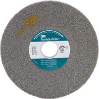 Scotch-Brite EXL Deburring Wheel, 8" x 1", 3" Arbor FMT Sales Ltd