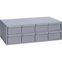 Industrial Drawer Cabinets, 8 Drawers, 22-3/4" W x 11-5/8" D x 7-3/8" H, Grey FMT Sales Ltd