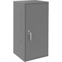 Armoires utilitaires, Acier, 2 Tablettes, 30" h x 13-3/4" la x 12-3/4" P, Gris FMT Sales Ltd