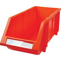 Stack & Hang Bin, 7-7/8" W x 7" H x 17-11/16" D, Yellow FMT Sales Ltd