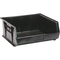Environmentally Friendly Recycled Bin, 8-1/4" W x 7" H x 14-3/4" D, Black FMT Sales Ltd