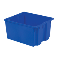 Polylewton Stack-N-Nest&reg; Containers, 13" x 24" x 20", Blue FMT Sales Ltd