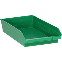Bacs pour tablette, 11-1/8" la x 4" H x 17-7/8" p, Vert, Capacit&eacute; 40 lb FMT Sales Ltd