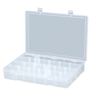 Compact Compartment Cases, 13.125" W x 2.3125" D x 9" H, 24 Compartments FMT Sales Ltd