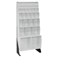Support pour bacs basculants, 23-5/8" la x 8" p x 52" h, 38 tiroirs FMT Sales Ltd
