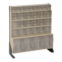 Support pour bacs basculants, 23-5/8" la x 8" p x 28" h, 31 tiroirs FMT Sales Ltd