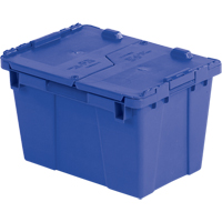 Flipak&reg; Polyethylene Plastic (PE) Distribution Containers, 15.2" x 10.9" x 9.7", Blue FMT Sales Ltd
