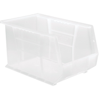 Clear-View Ultra Stack & Hang Bin, 8-1/4" W x 8" H x 13-5/8" D, Clear FMT Sales Ltd