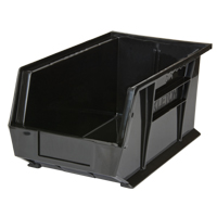 Stack & Hang Bin, 8-1/4" W x 7" H x 14-3/4" D, Black FMT Sales Ltd