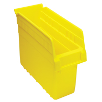 Bacs pour &eacute;tag&egrave;re Store-Max, 4-3/8" la x 8" H x 11-5/8" p, Jaune, Capacit&eacute; 44 lb FMT Sales Ltd